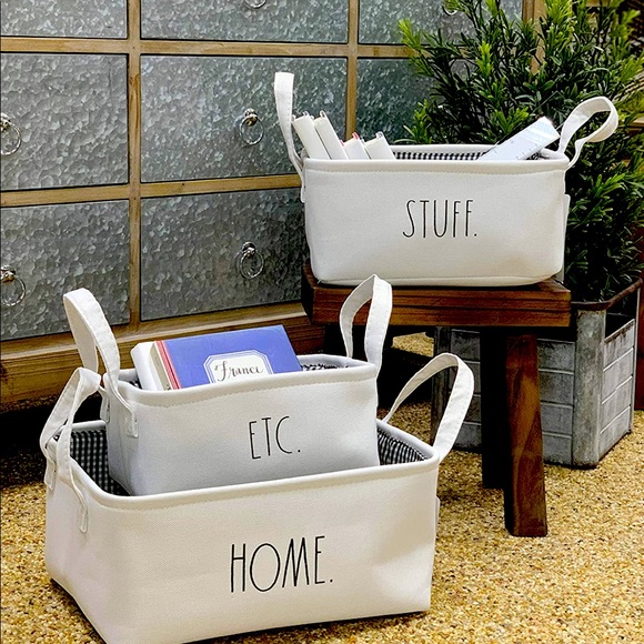 Rae Dunn Other - RAE DUNN Storage Basket - Etc. (small)